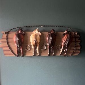 Western horse coat rack